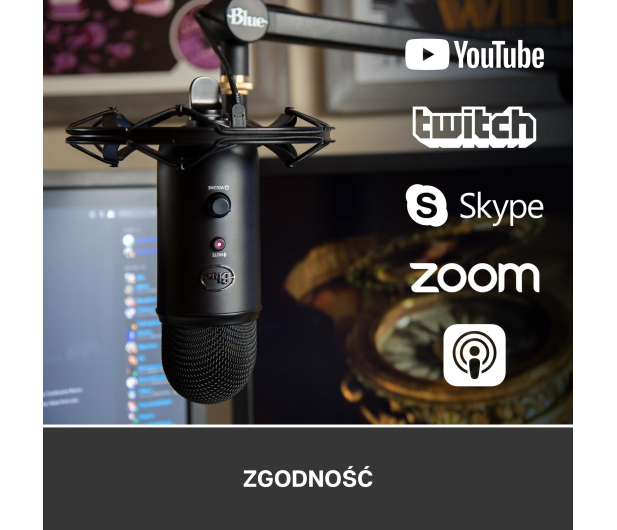 Blue Microphones Yeticaster Broadcast Bundle Blackout - 652731 - zdjęcie 4
